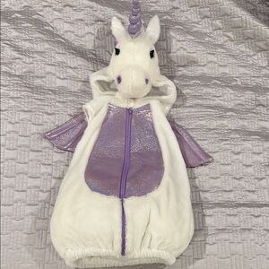 Unicorn Costume with Purple Accents